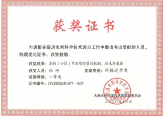 团队获奖证书 4